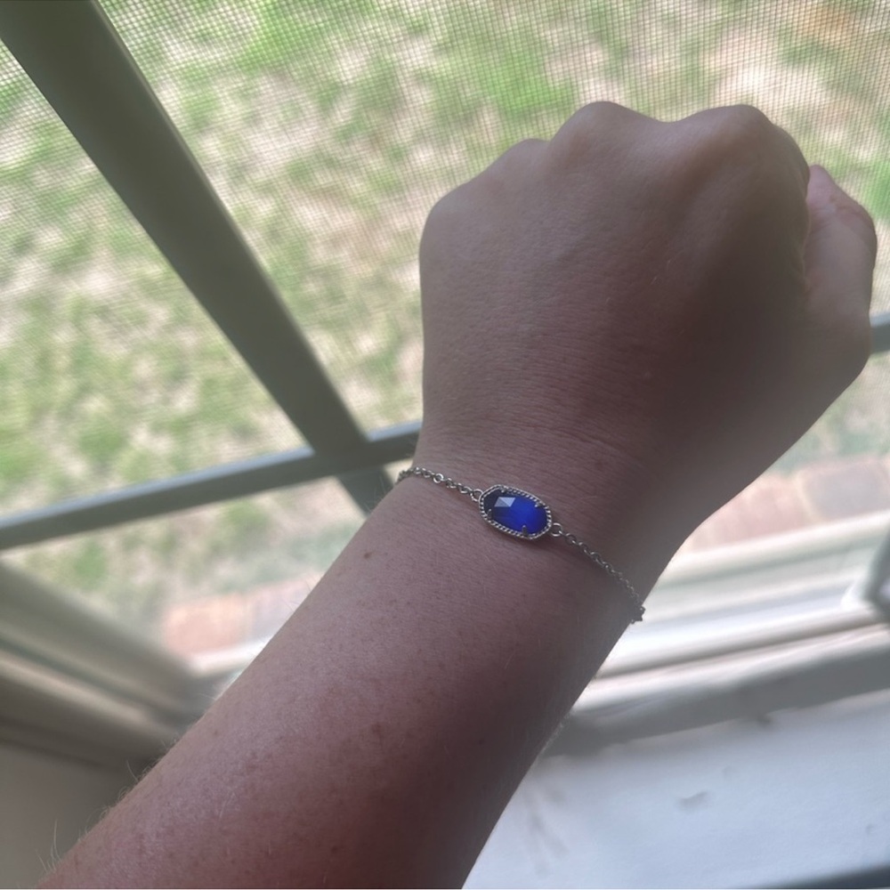 Blue and Silver Kendra Scott Bracelet